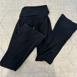 Brandy Melville Black Flare Pants